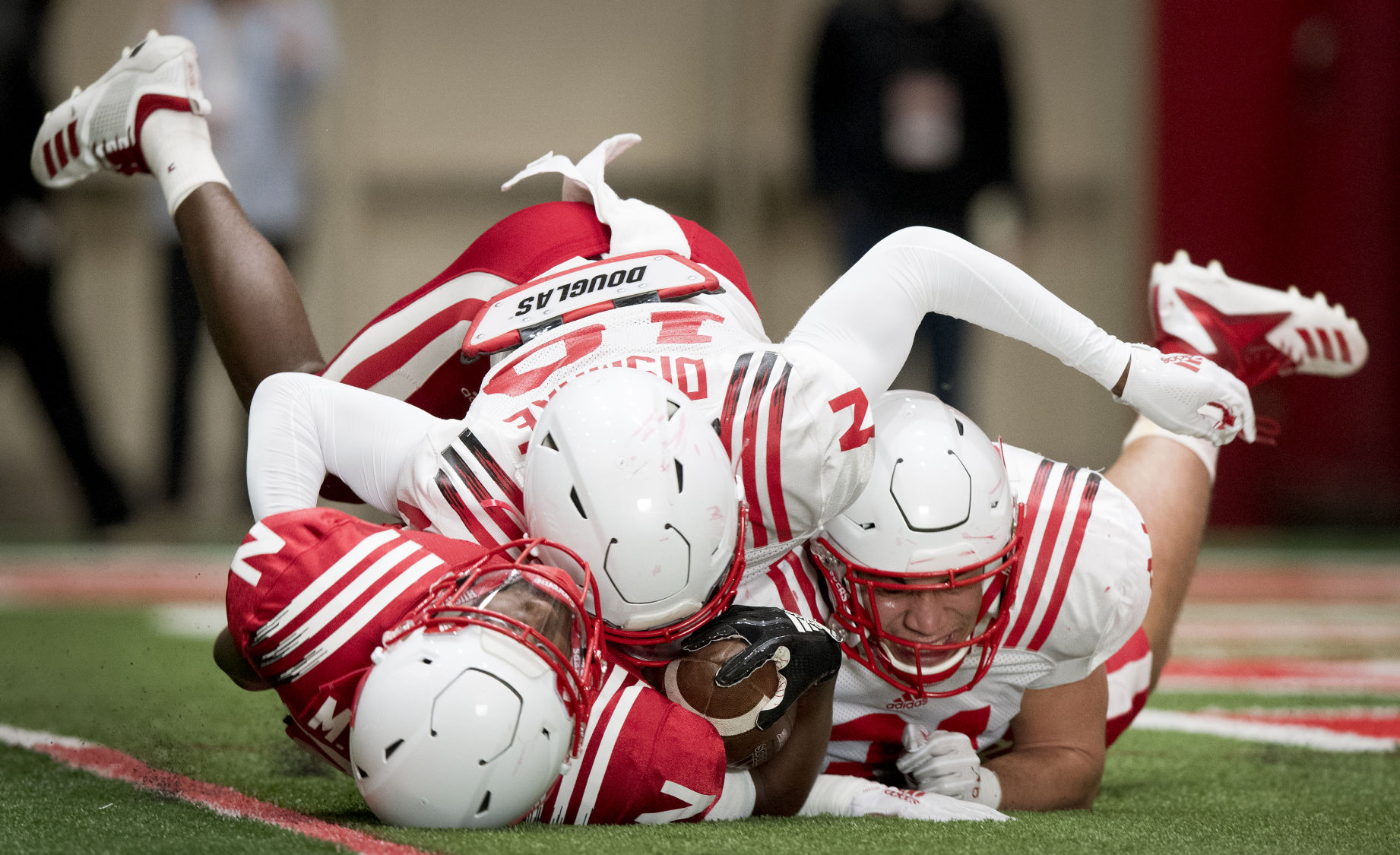 Spring Football Practice, 3.27